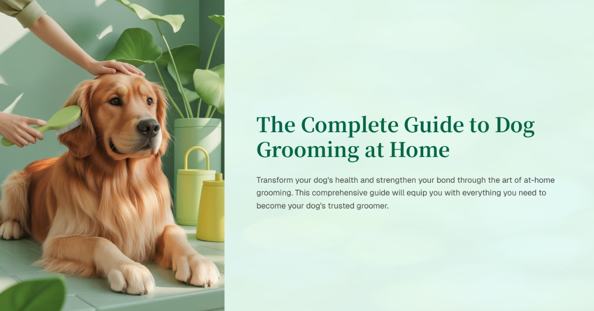 The Complete Guide to Dog Grooming at Home